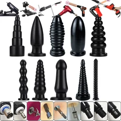 3XLR Sex Machine Attachments Huge soft Butt Plug Large Anal Trainer Realistic Dildo adult Masturbation Toys Vac-U-Lock Connector