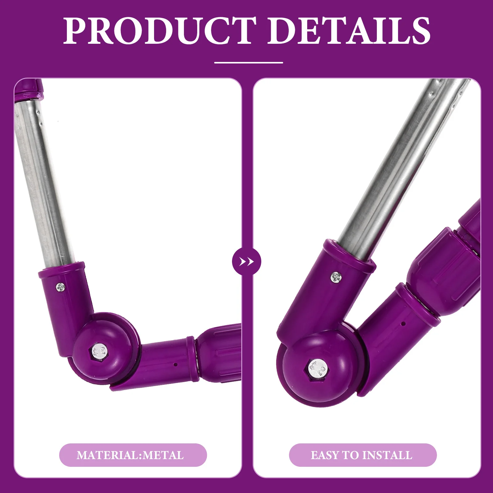 

Adjustable Foldable Bicycle Umbrella Clamp Holder Metal Bike Umbrella Mount Stand for Safe and Convenient Riding