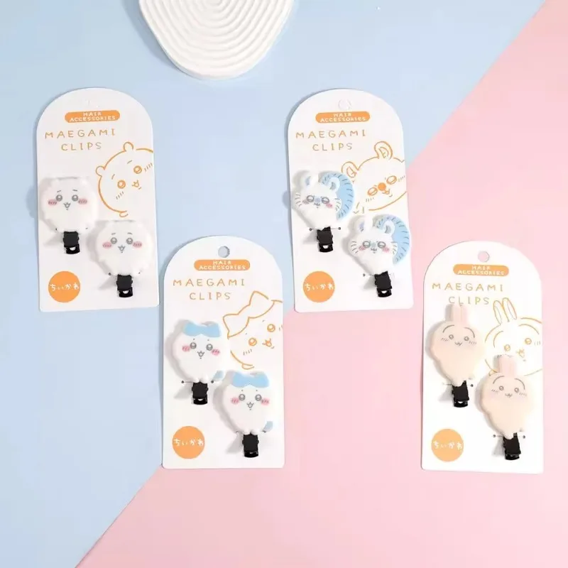 Image of Chiikawa Kawaii Haarspange mit niedlichem Usaqi Little Flying Eichhörnchen-Design, süßes Mädchen-Cartoon-Haar-Accessoire, supersüß