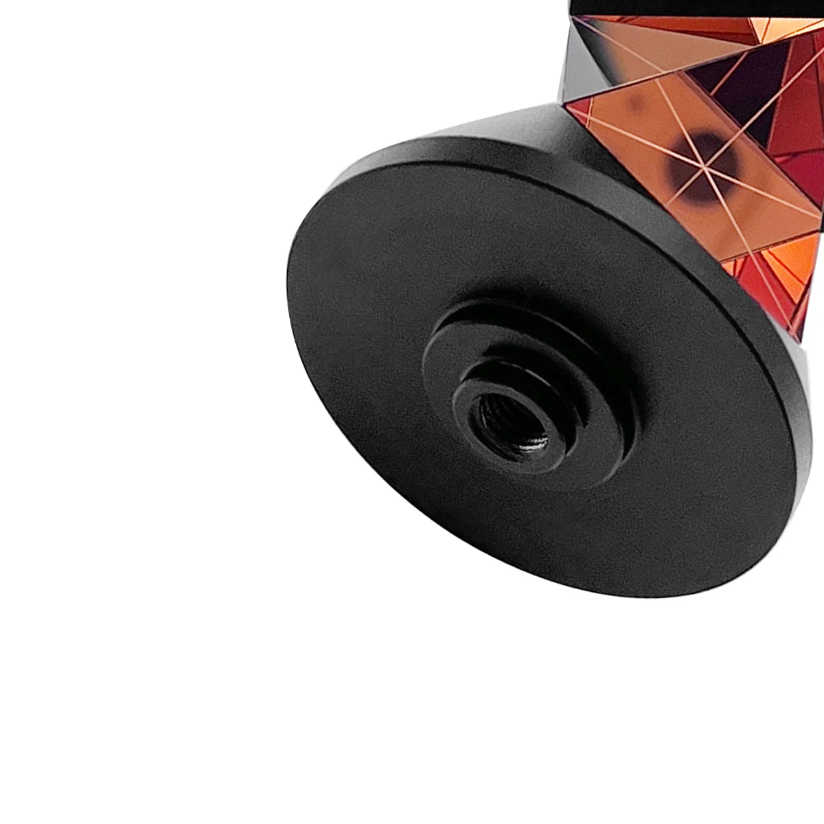 Novo mini prisma de 360 graus para estações totais lieca com substituição de rosca 1/4 grz101 + deslocamento de 29mm