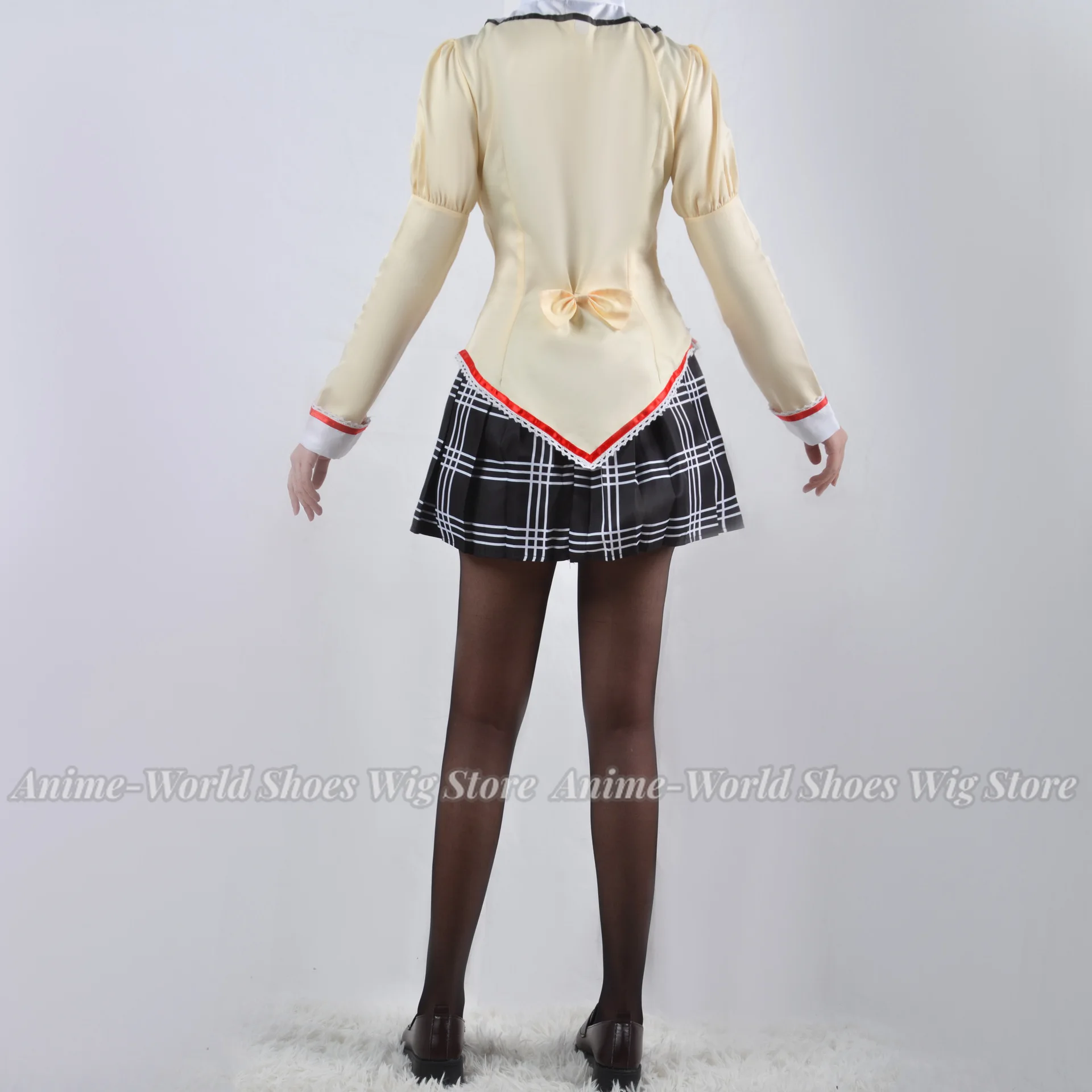 Puella Magi Madoka Magica Kaname Madoka Akemi Homura Tomoe Mami Miki Sayaka Cosplay Costume School Uniform Halloween