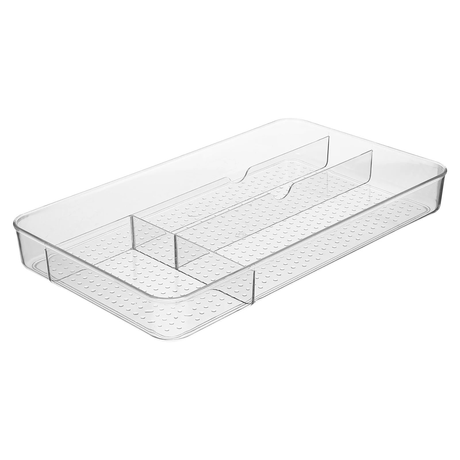 Rechthoekige opbergdoos Bureau-organizer Make-up Koelkast Desktop Plastic Huidverzorging