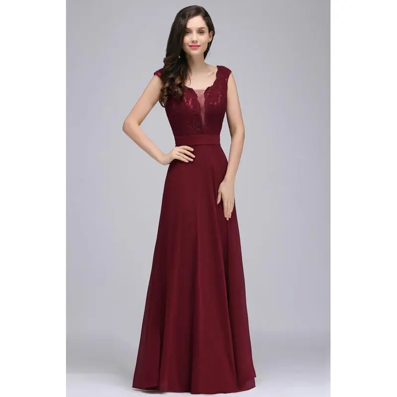 2026-new-burgundy-evening-gowns-with-lace-bodice-flowy-chiffon-skirt-elegant-maxi-dresses-for-wedding-party-prom-cps724