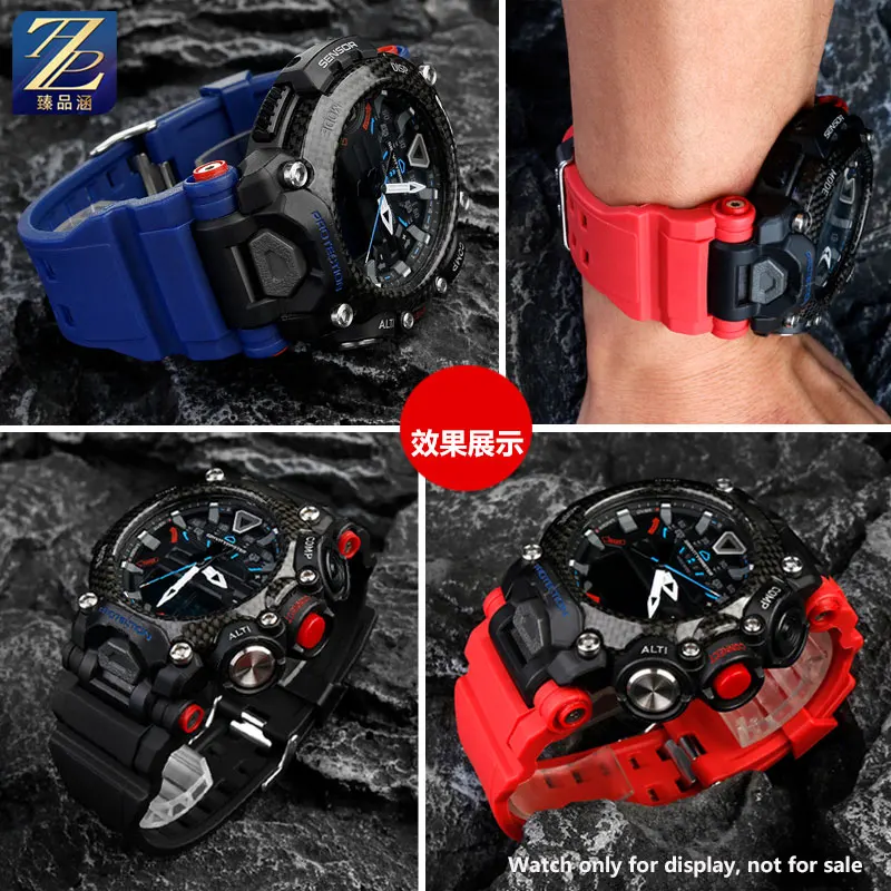 The new watch strap for Casio Spacecraft Astronaut G-SHOCK series GR-B200 sports resin silicone watch strap accessories for men