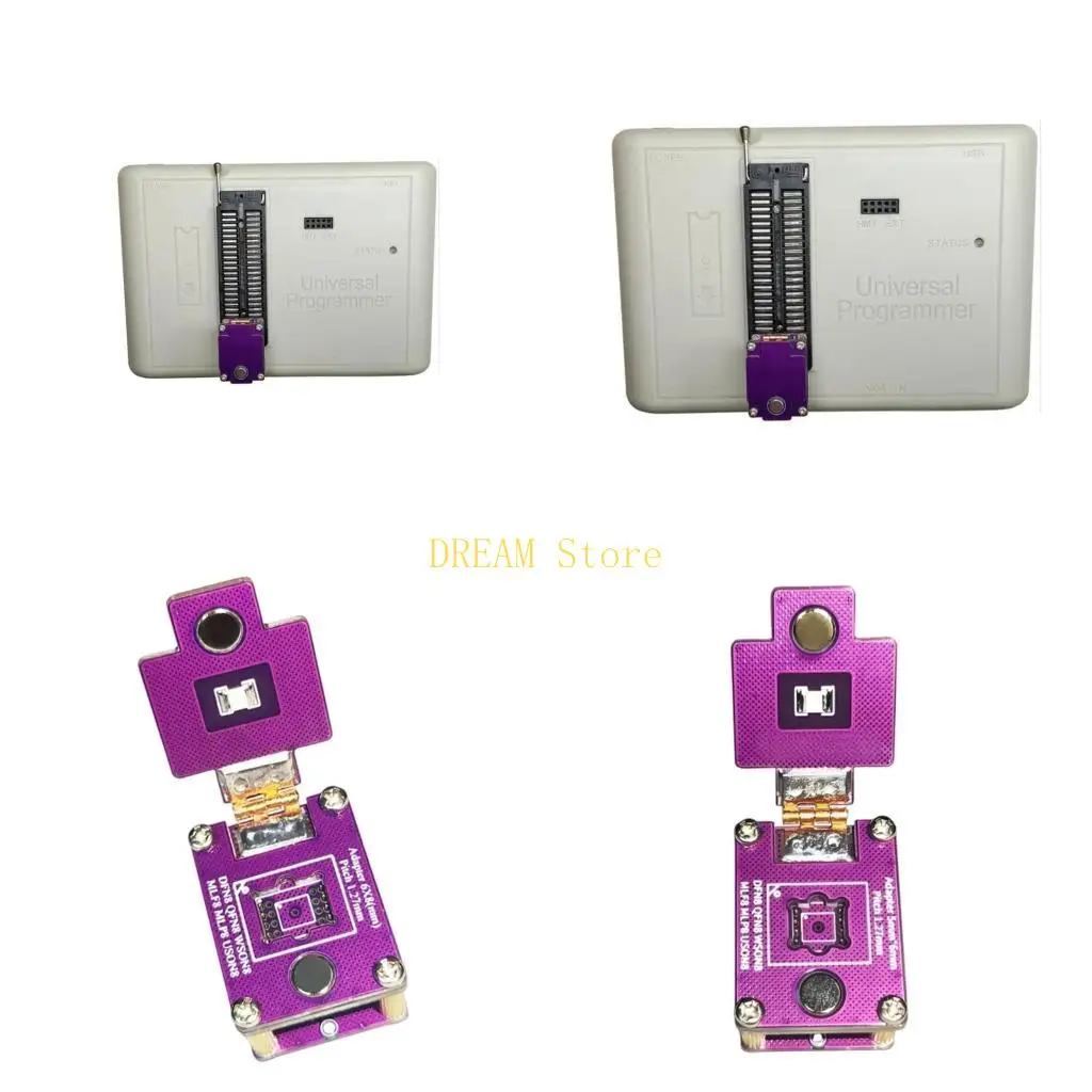 8 Pin Chip Programmer Tool for WSON8 DFN8 QFN8 Device Test Work Accessories Best Sale