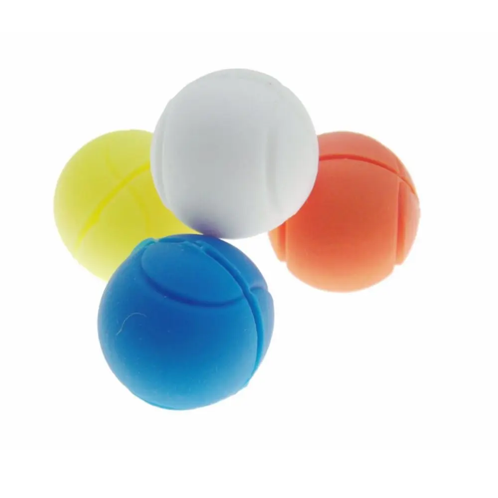 Tennis Shape Tennis Racket Damper Strings Dampers Silicone Vibration Dampeners Anti-Shock Personality Tennis Shock Absorber