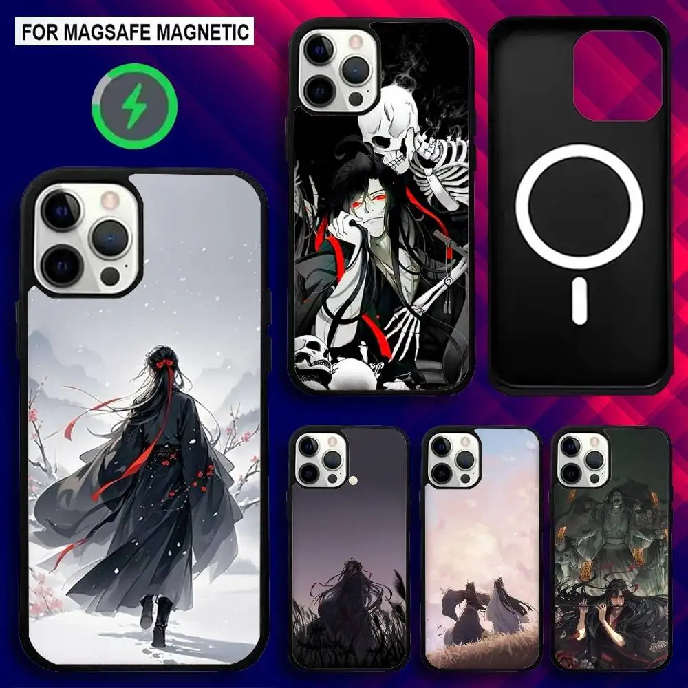 

G-Grandmaster of Demonic Phone Case For iPhone 16e,16,15,14,13,12,11,Plus,Pro,Max,Mini Magsafe Magnetic Wireless Charging