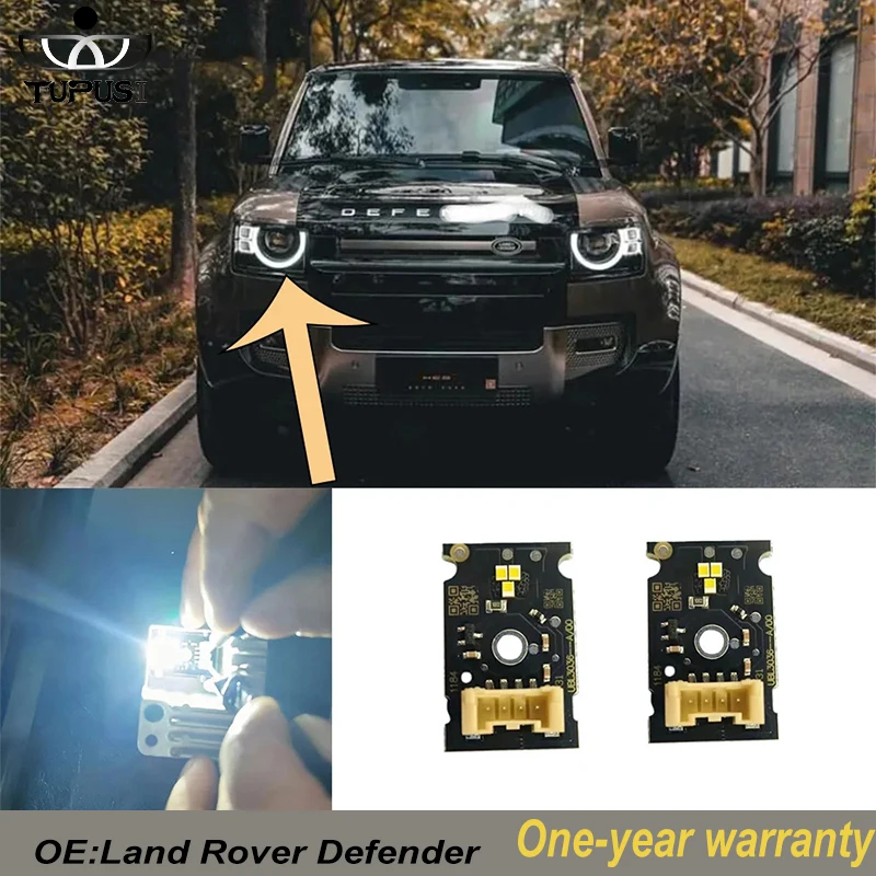 

Светодиодная плата DRL белого цвета для Land Rover Defender 2020 2021 2022 2023, плата дневных ходовых огней CML-G5M3 5120-1 UBL ﻿