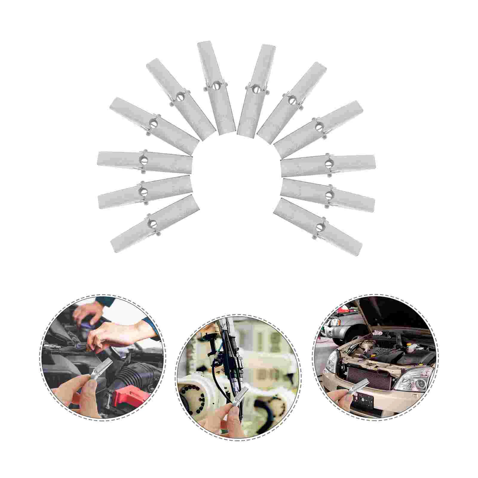 

12 Pcs Hardware Toggle Fixings Heavy Duty Bolts Anchor Wall Plug Anchors Drywall Galvanized Iron Plasterboard
