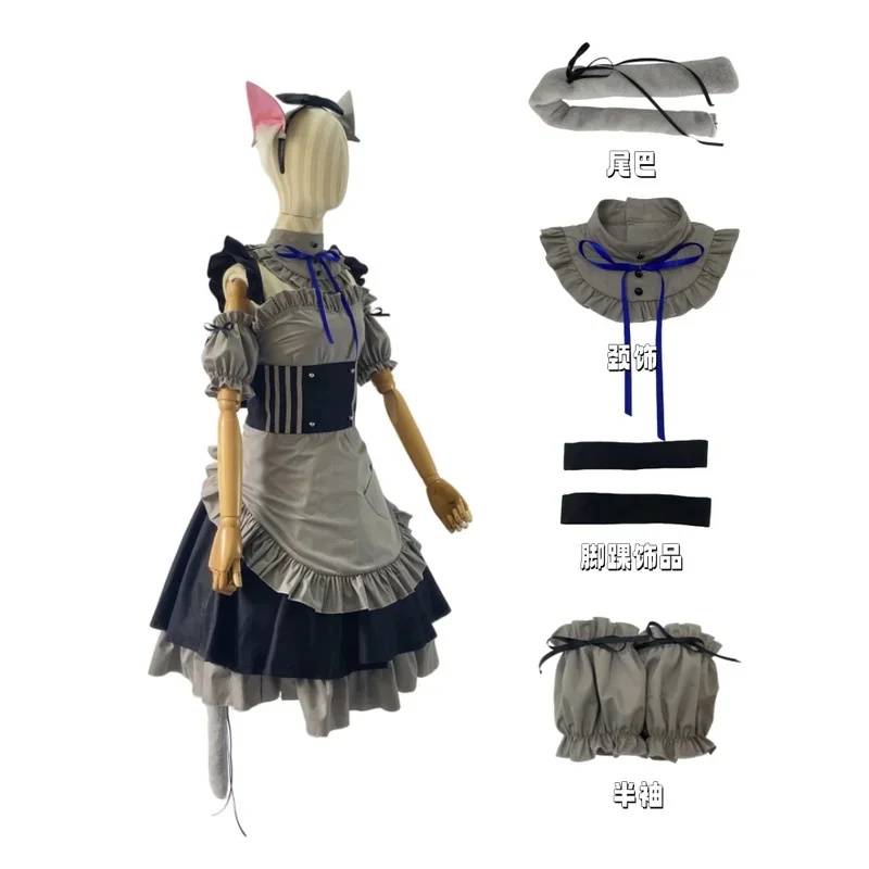 ¡FC6Chocolata Yukimura Chieri Cosplay disfraz uniforme ropa hecha a medida @ FC8!