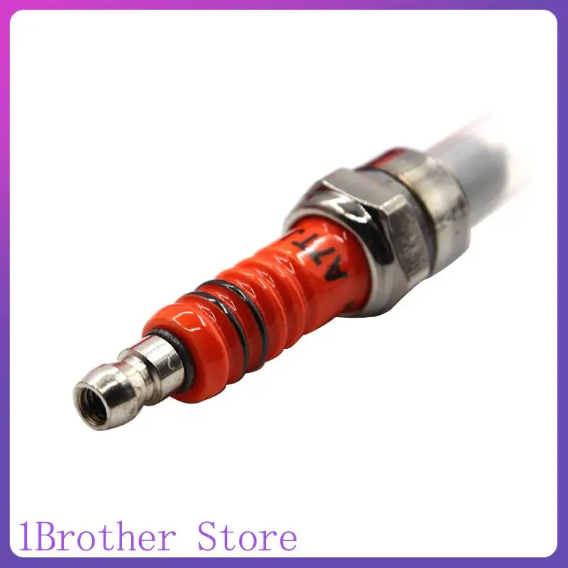 Bujía Universal A7TC A7TJC de 3 Electrodos para GY6 50cc-125cc, Bujía para Motocicleta, Scooter, ATV, Quads, C7HSA