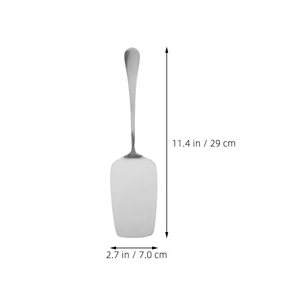 2Pcs Stainless Steel Cake Lifter Spatula Ideal for Mousse Cake Cheesecake Serving Frosting and Dessert Decoration Professional