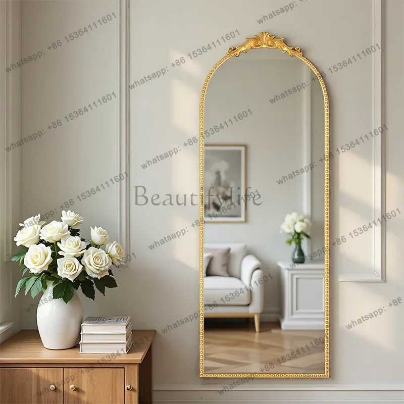 ld Floor Standing Mirror Living Room Moving Modern Girls Bedroom Bathroom   Mirror Full Body Espelhos Home Decorations