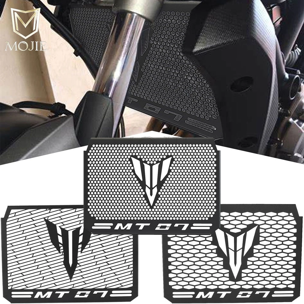 

Motorcycle Accessories Radiator Grille Guard Cover Protector Aluminum FOR YAMAHA MT07 MT 07 MT-07 2018 2019 2020 2021 2022 2023