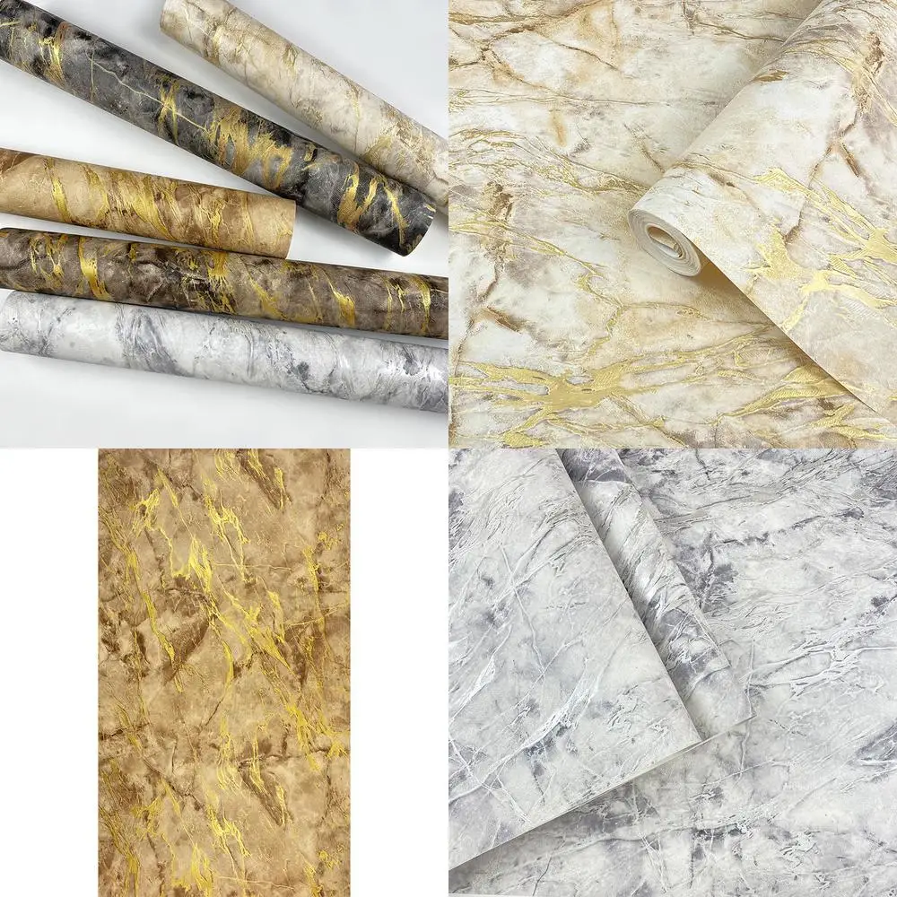

3D Luxury Simple Marble Pattern Wallpaper for Living Room Dining Room Hotel Sofa Background Wall Abstract Personality Wallpaper