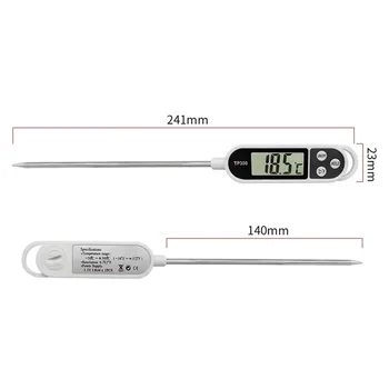 Food Thermometer TP300 Digital Kitchen Thermometer For Meat Cooking Food Probe BBQ Electronic Oven Kitchen Tools