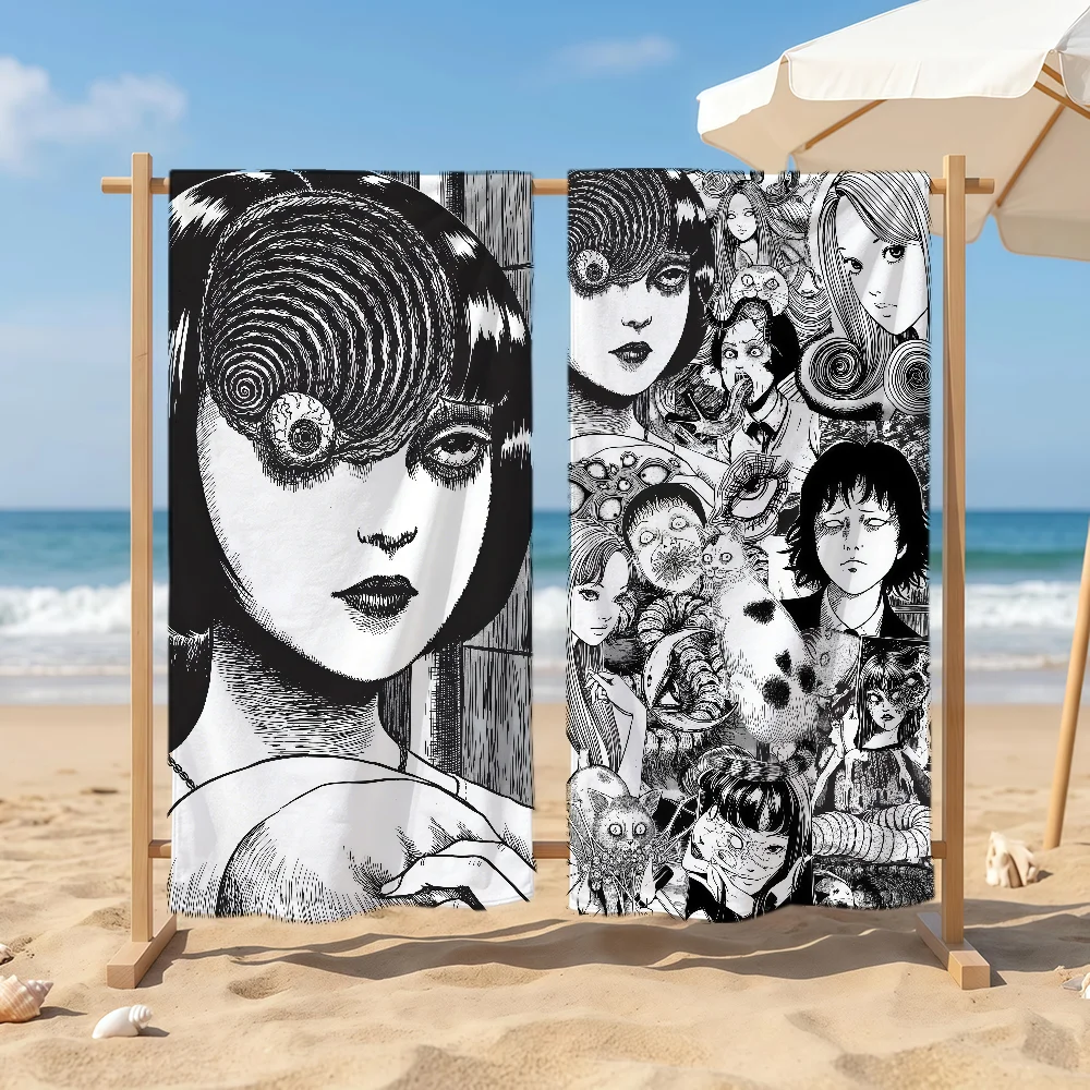 Beach Towel Large - 일본산 준지 이토 토미 타월 스포츠