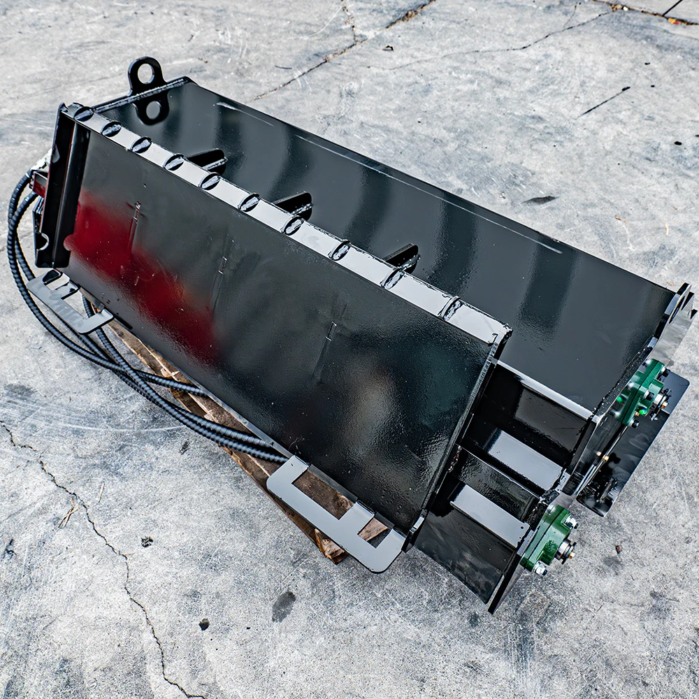 MMS 72'' Hydraulic Flail Mower Attachment for Bobcat Skid Steer Loader Universal Mounting Coupler Free Shipping