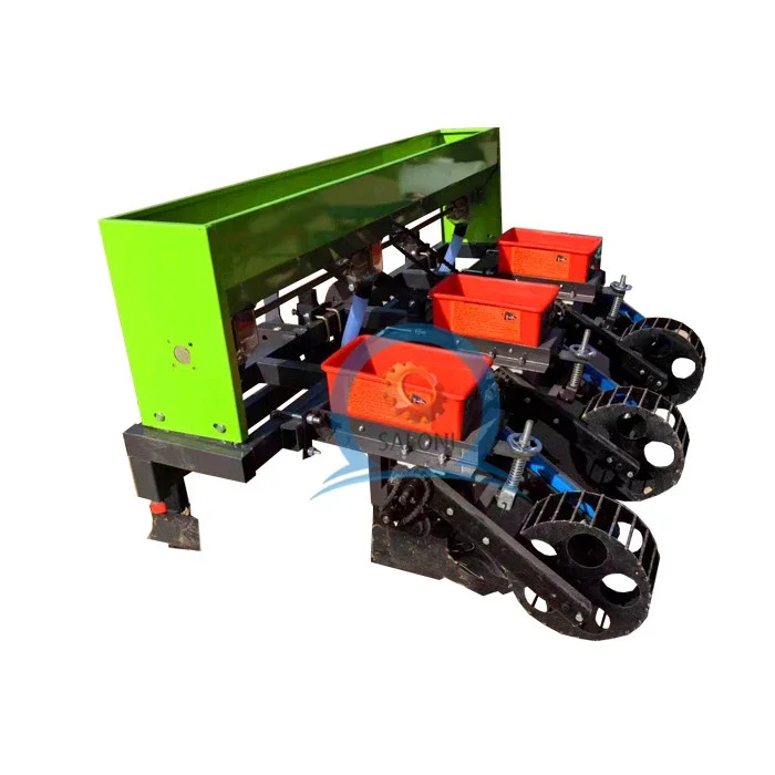 hot sale tractor four wheels suspended 2 rows 3-row 4 row soybean precision seed planter machine