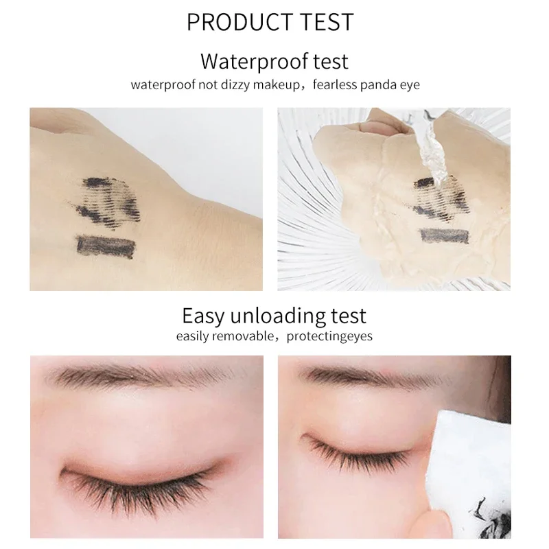 3D Mascara Make-Up Verlenging Wimperverlenging Vrouwen Waterdicht Snel Droog Langdurige Blijvende Mascara Big Eye Cosmetische