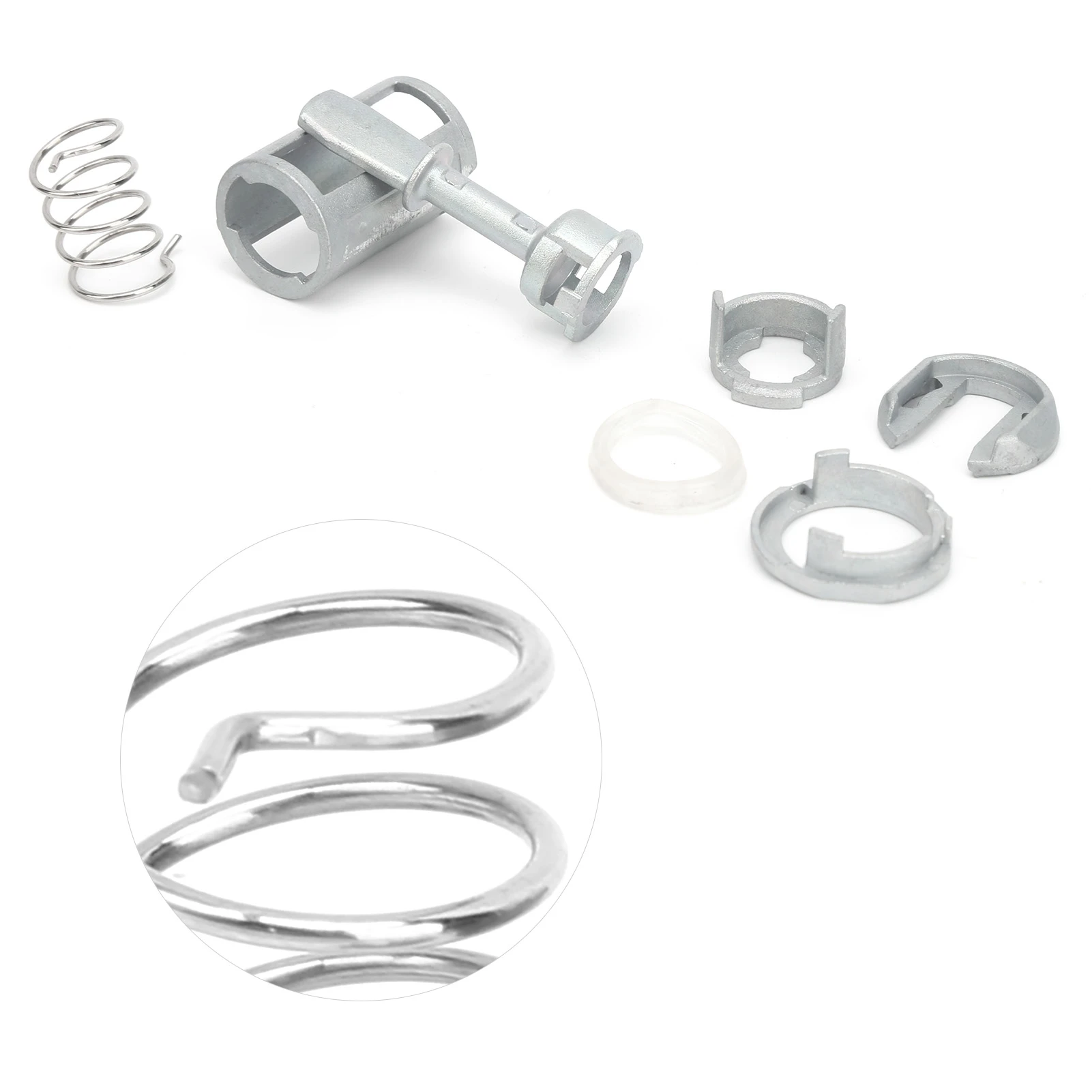 1U0837167E Door Cylinder Repair for  Front Door Lock Cylinder Barrel Repair Kit 1U0837167E Fit for  FABIA 1998-2004