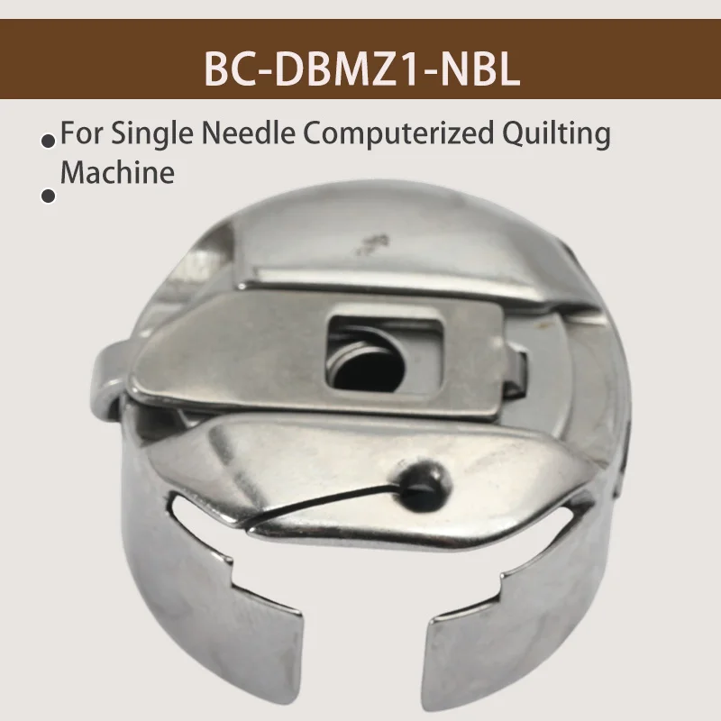 1PCS BC-DBMZ1-NBL BC-DBMZ2-NBL Bobbin Case with Steel Spring for Single Needle Computerized Quilting Machine Jinxiu Haya Brand