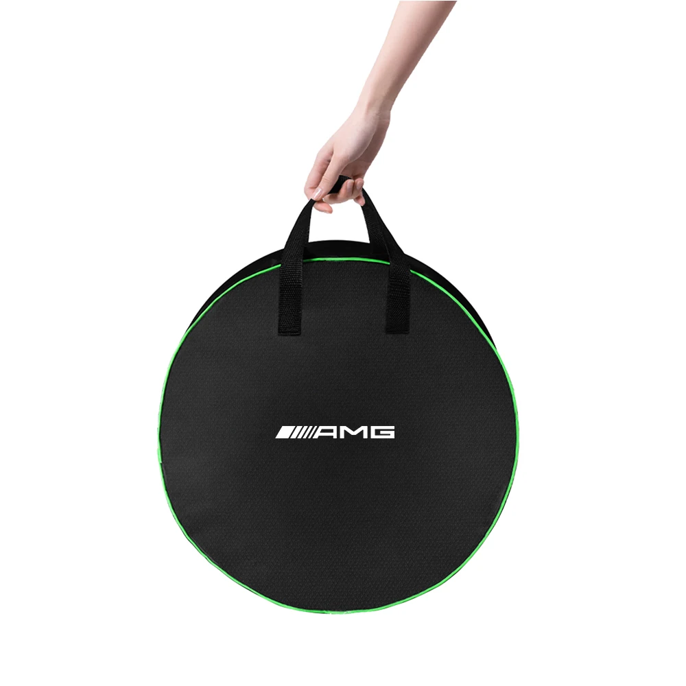 Vehicle Charging Cable Bag Car Chargering Gun Storage Bag Auto Trunk Organizer For Mercedes Benz AMG W204 W205 W210 W211 GLK GLA view 6