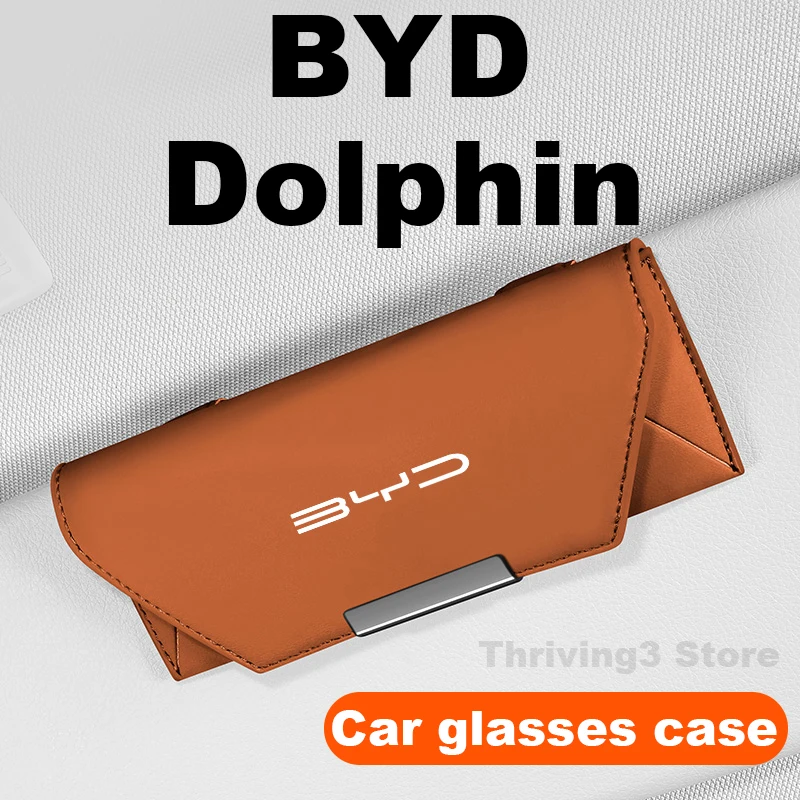 

Car Glasses Case For BYD Dolphin 2025 Universal Fit Chery Sun Glasses Frame Eyewear rganizer Anti-Scratch Accessories