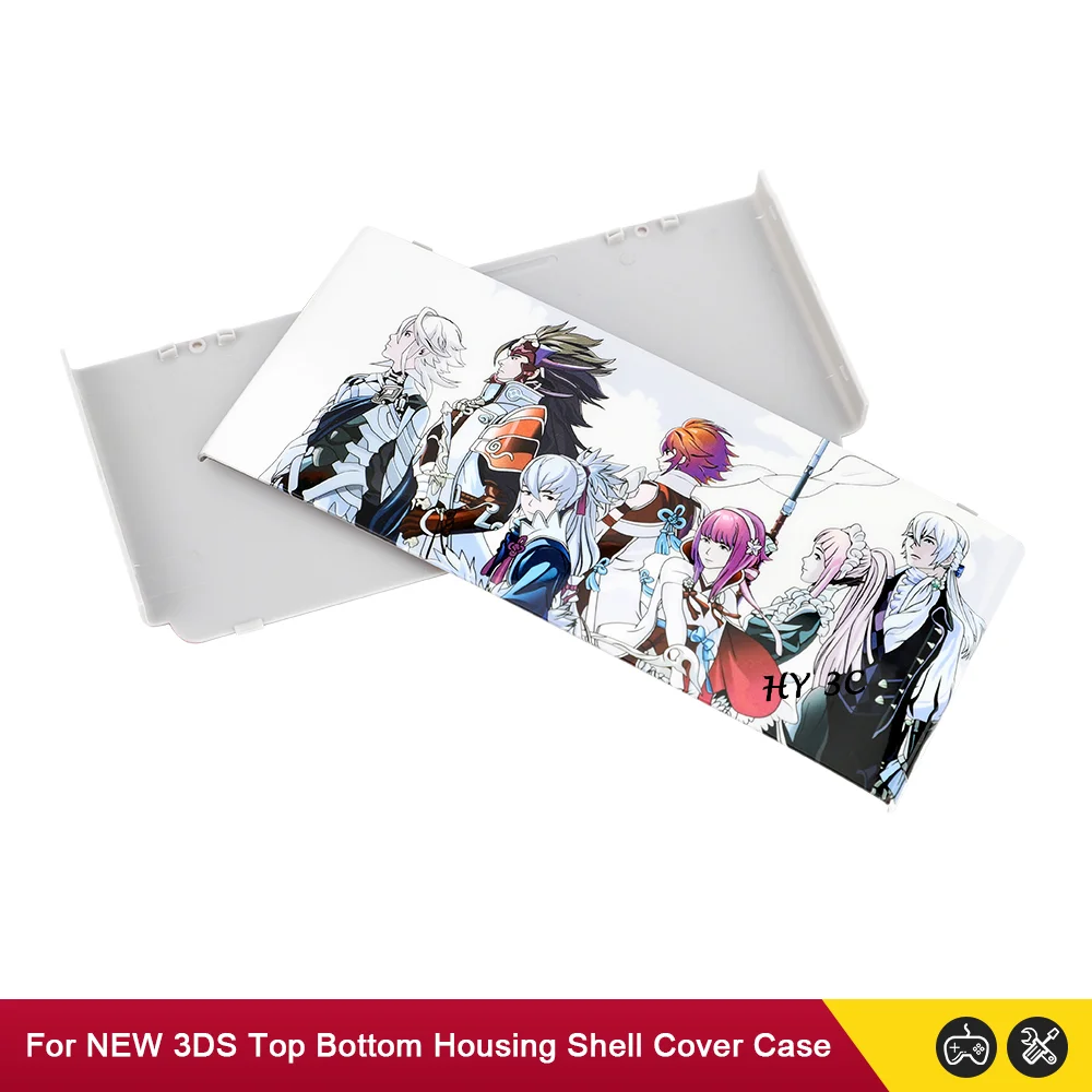 إصدار محدود للإصدار الجديد 3DS ، لوحات الواجهة الأمامية والخلفية ، غطاء البطارية العلوية والخلفية ، غطاء غلاف ، انخفاض الشحن