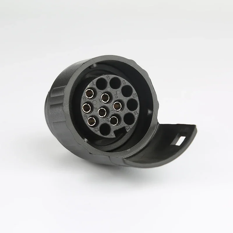 7 Pin to 13 Pin Trailer Adapter 12V Waterproof Electric Trailer Adapter Plug - view 3