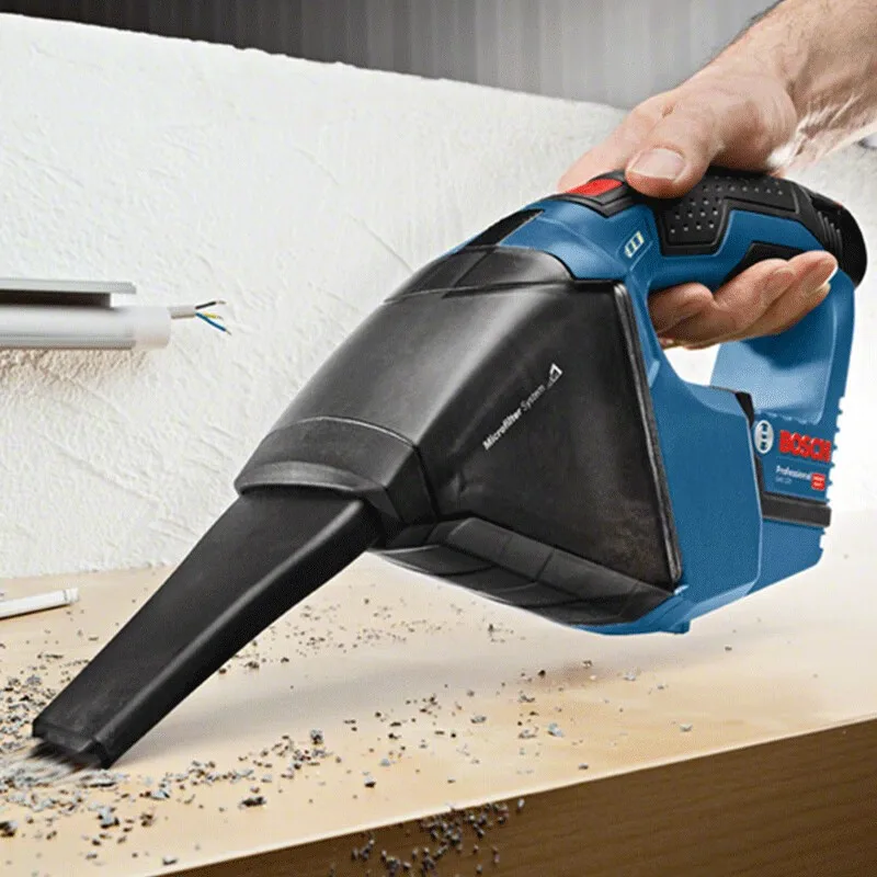 Bosch Professional GAS 12V-LI Vacuum Cleaner Cordless Handheld Vacuum Cleaner 15Mins 45Pa Suction 350ML Dust Cup Without Battery