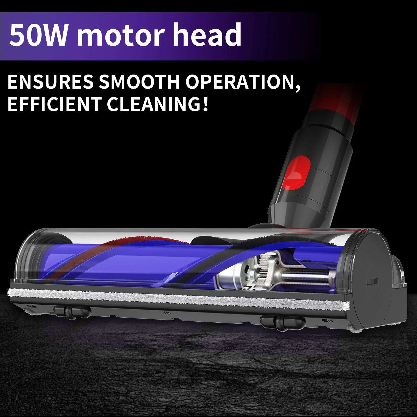 مناسبة لفرشاة أرضية كهربائية دايسون مكنسة كهربائية لاسلكية V6V7V8V10V11V10 V12slim نسخة خفيفة الوزن فرشاة محرك مباشر h #6