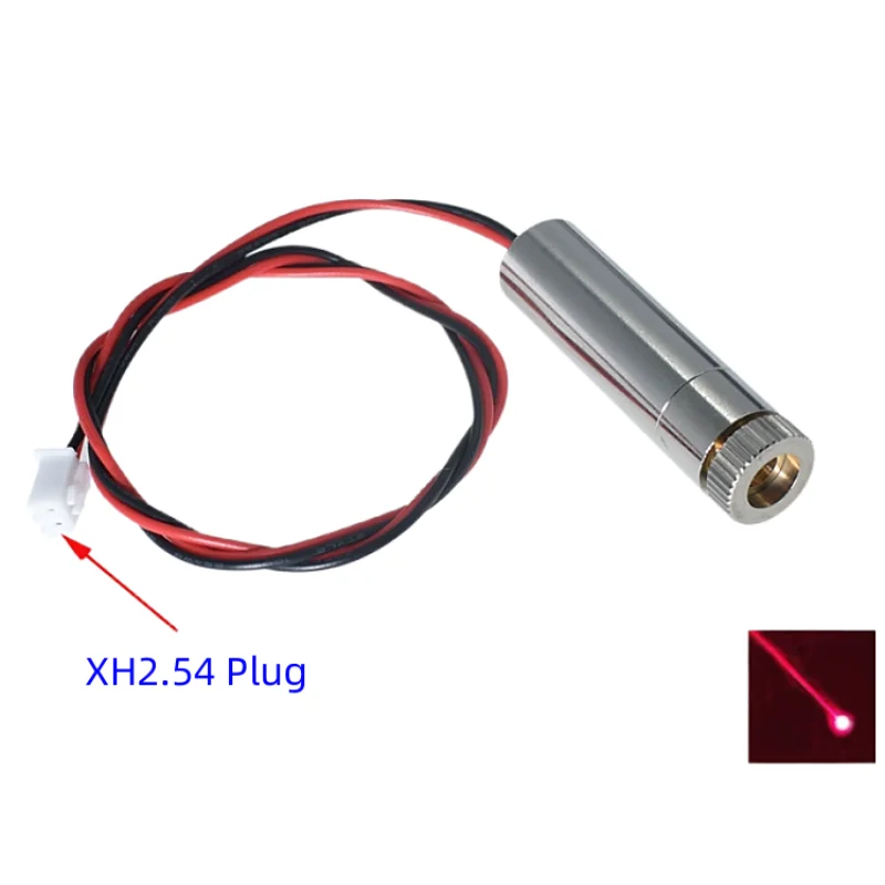 650nm 220mw~250mW High Power RED Laser Head Variable Focus Laser Module 3.5V 5V Carve 2.54 Terminal Connector