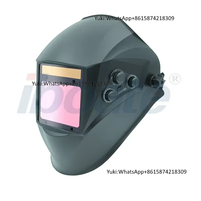 Automatic Darkening Welding Helmet Adjusted by External Knob Laser Welding Protection Helmet
