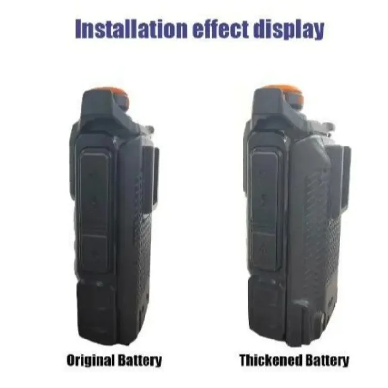 UV-K5 3500mAh Walkie Talkie Battery for Quansheng UV-K5 UV-K6 UV-5R PIus UV-K5(99) Radio Replacement Batteries Type-C Charging view 6