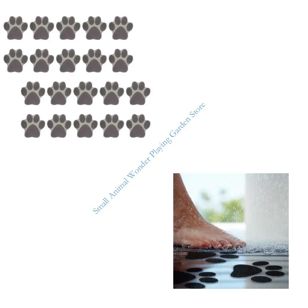 

C9GC 20 шт. наклейки для безопасности для ванны, прочный клей для ванны, душа, пола, противоскользящая накладка