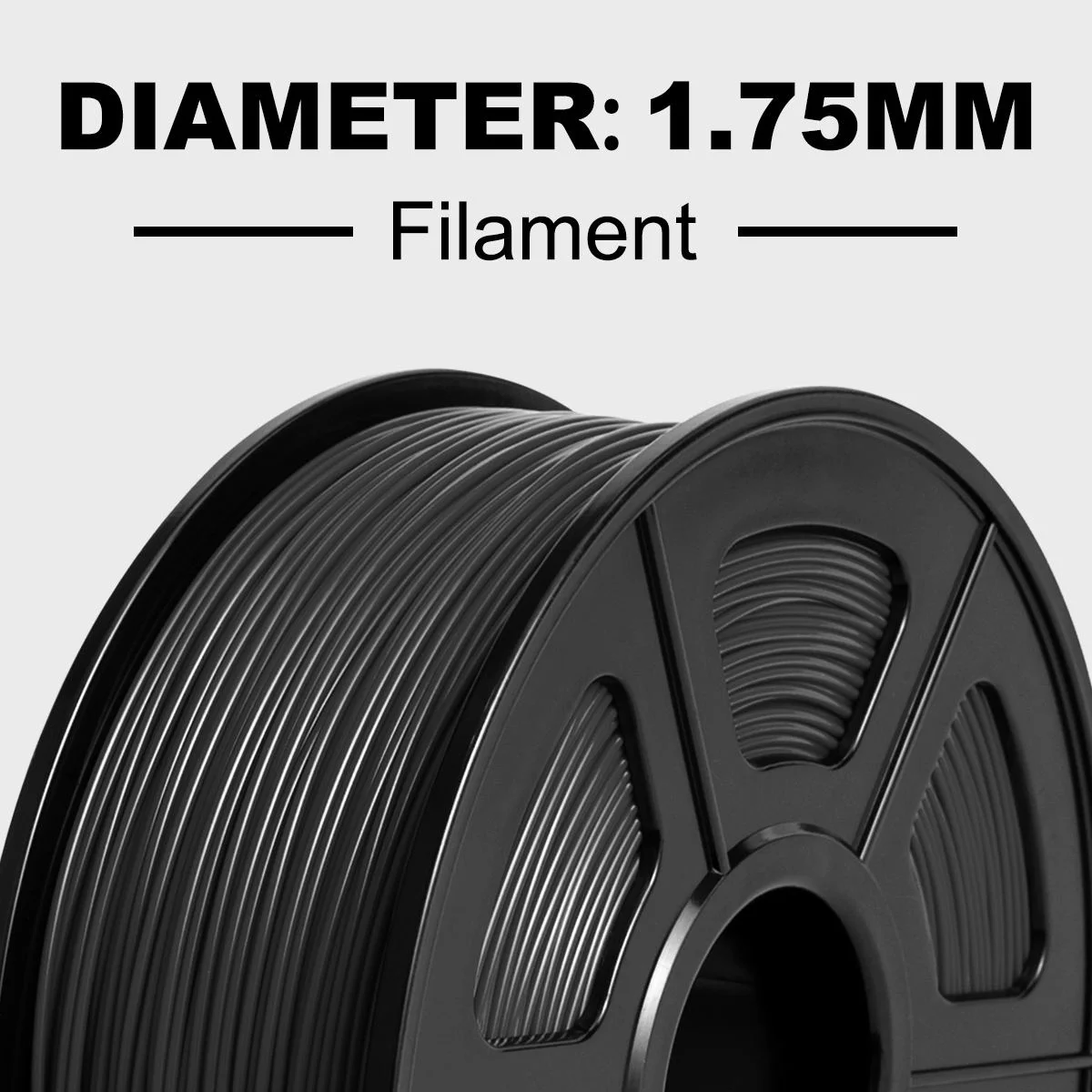 Imagem -04 - Sunlu-pla Além Disso Petg Pla Filaments Impressão 3d de Ultramarino 175 mm 100 Linhas de Filamento 1kg por Rolo 10 Rolos