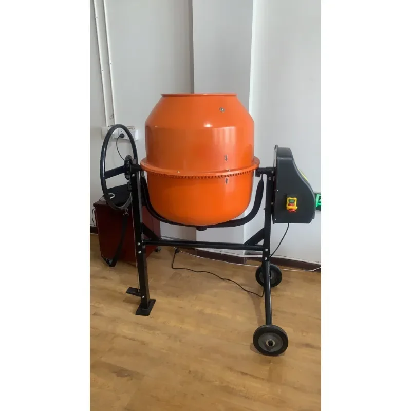 PM120L Concrete Blender Multifunctional Vertical Cement Construction Mixer Household Electric Feed And Fertilizer Mixing Machine