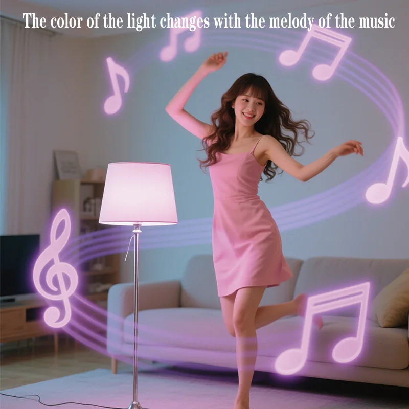 Tuya بلوتوث الذكية LED لمبة 9 واط 220 فولت 85-265 فولت ضوء ذكي عكس الضوء RGB ضوء APP التحكم لغرفة النوم الديكور مصابيح حفلات #4