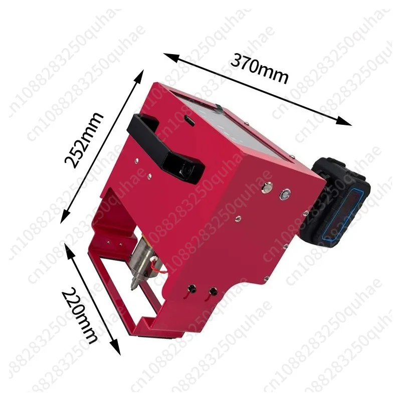 

Handheld Portable Electric/Pneumatic Marking Machine, Metal Engraver for Mold, Flange & Steel Plate
