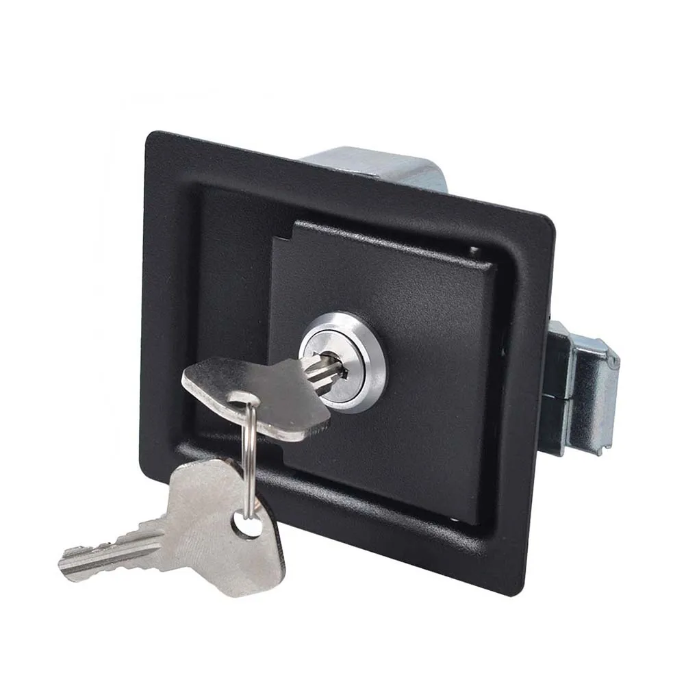

Heavy Duty Car Toolbox Trailer Anti- Paddle Hook for Truck Box Replacement Zinc Alloy Weather Resistant Black Coating