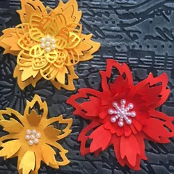 flower Metal Cutting Dies Scrapbook Embossing Paper Craft Knife Mould Cut Dies Punch Stencils