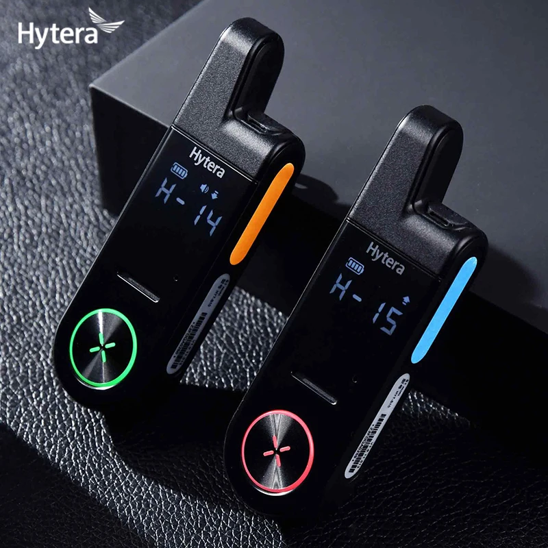 HYTERA S1 Mini 48g Ultra-thin Mini Walkie Talkie Type C Fast Charging Analog UHF Radio with Display for Beauty Salon Book Store