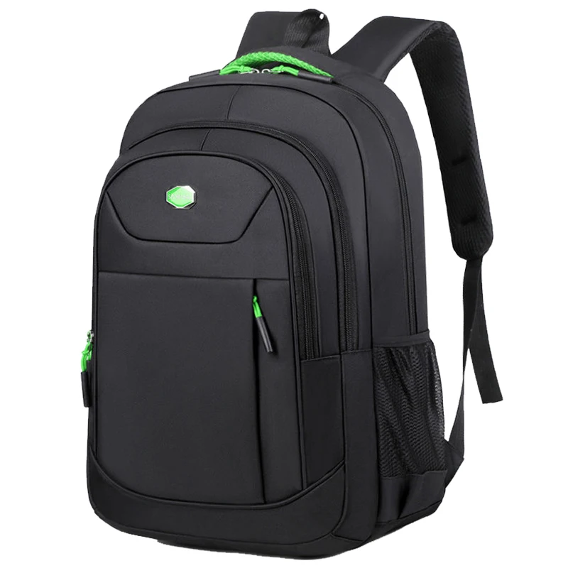 NONE Doppelschulter-Rucksack für Herren und Damen – einfarbig – Geschäftsreisen, Geschäftsreisen, Pendeln, Freizeitgebrauch 4