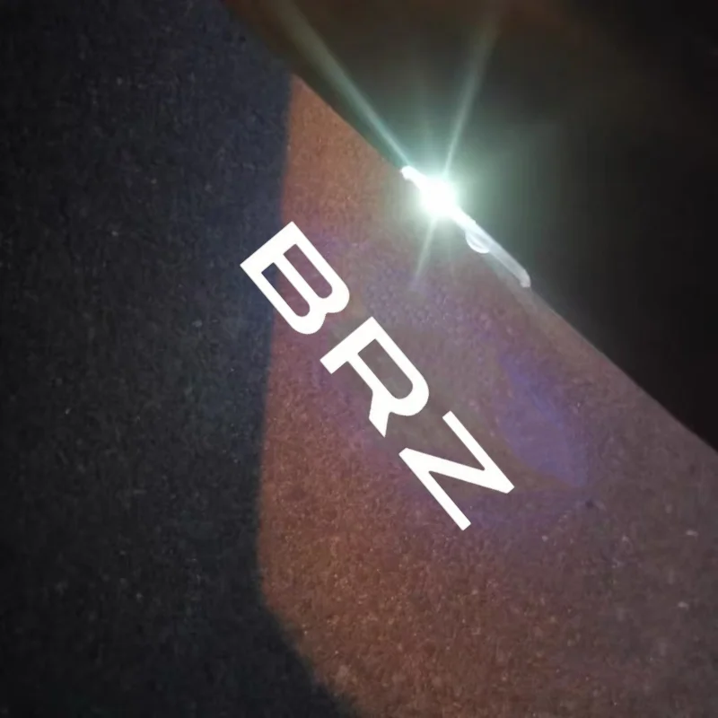 

2Pcs Car styling Auto Door LED Decoration Wireless Welcome Light Logo Projector For Subaru BRZ 2012 -2018 Car Goods Accessories