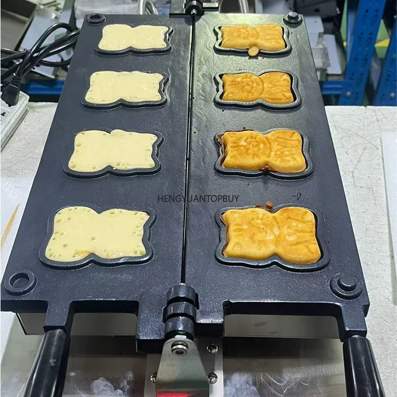 Digital Display Egg Waffle Machine 110V 220V Electric Cheese Waffle Maker MachineShape Waffle Machine