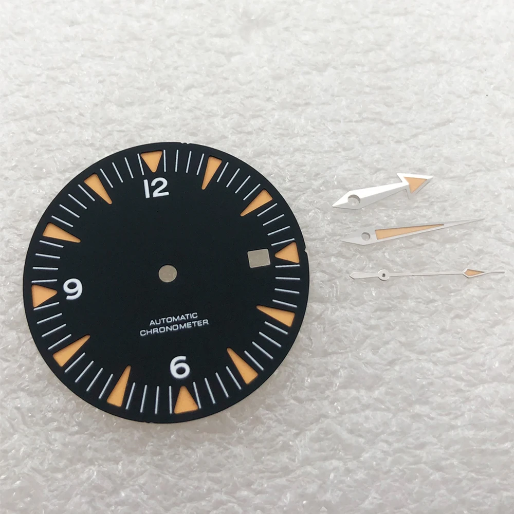 31mm Dial+Hands Fit Miyota8205/8215/821A ETA2836/2824 Mingzhu2813/3804 NH35 NH36 Movement