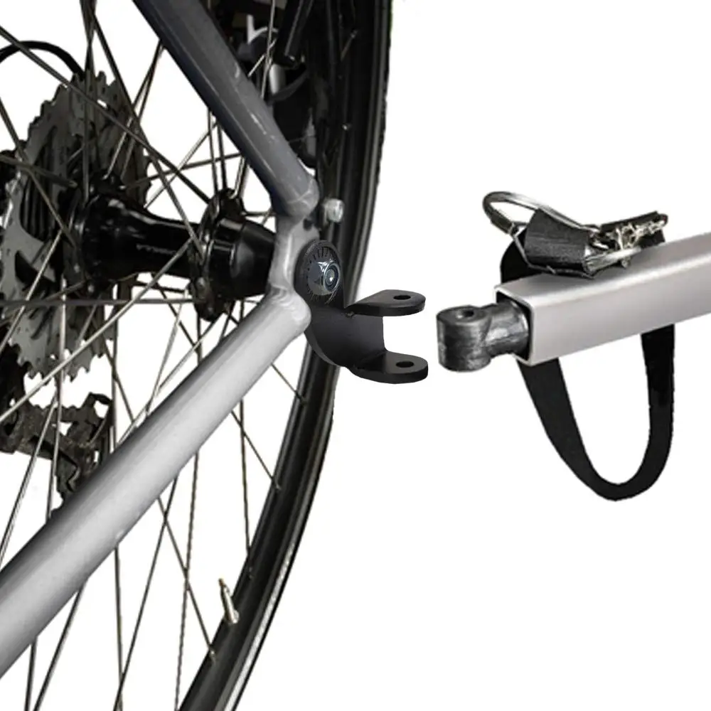 Steel Hitch for Burley Bike Trailer for Kids 12.2 MM Hitch Compatible with Burley Bee Honey Bee Bike Trailer Hitch Attachment