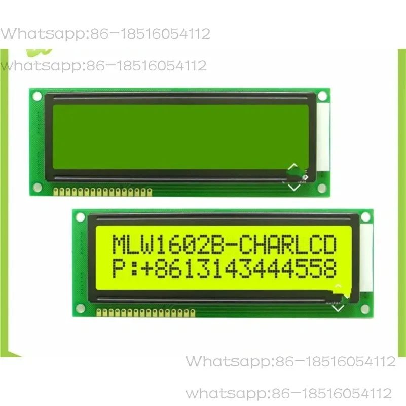 

LCD 1602 Large Size LCD Module 1602 Character LCD Module 16X2 Parallel Port Screen 1602B