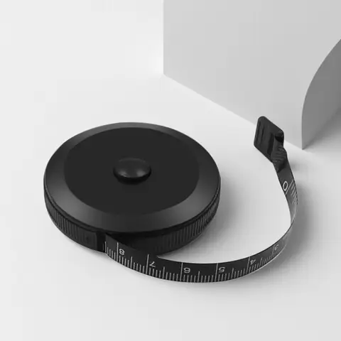 150cm 미니 테이프 미터 테이프 재단사 눈금자 키 체인 측정 테이프 의류 크기 테이프 측정 휴대용 바느질 도구 액세서리